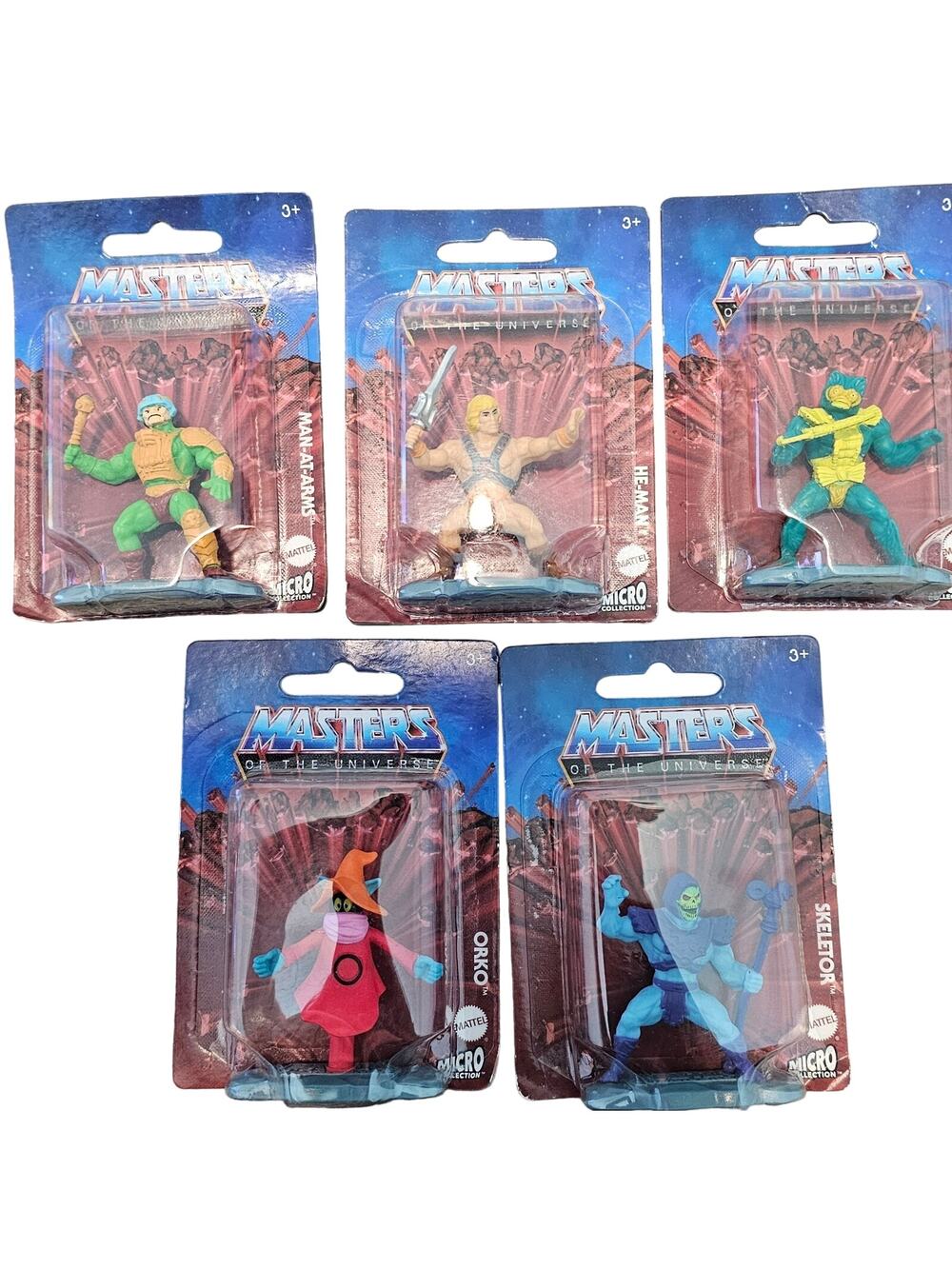 Mattel Masters of the Universe Micro Collection Action Figure Toy He-Man Lot 5